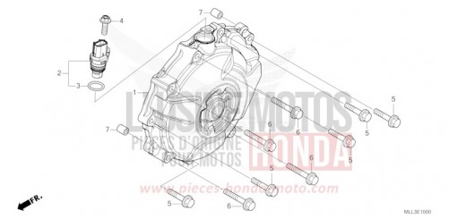 A.C. GENERATOR COVER CB1000S de 2025
